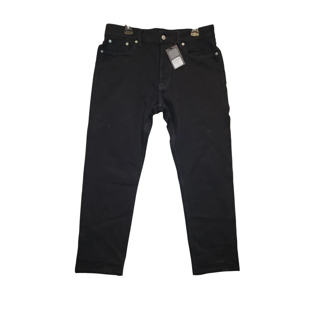 Buck Mason Black Ford Standard Jean Mens 33x30 Straight Leg BM12102.277